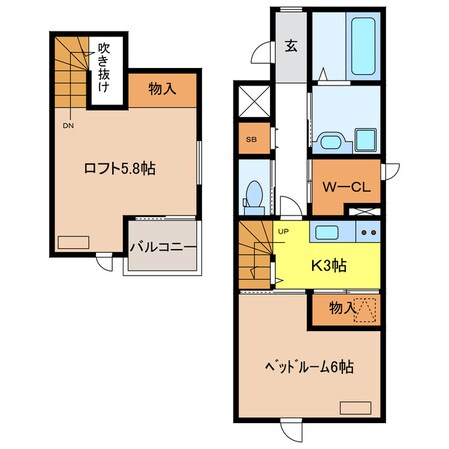 elm -D-の物件間取画像